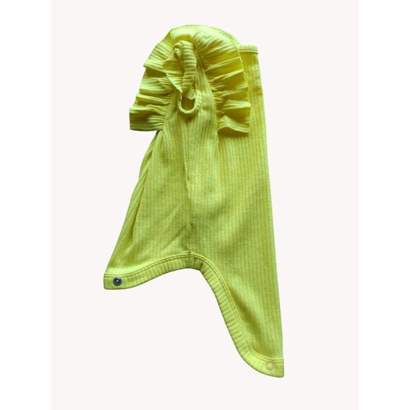 Cat Jack Baby One Piece Newborn Yellow Ruffle - Picture 8 of 9